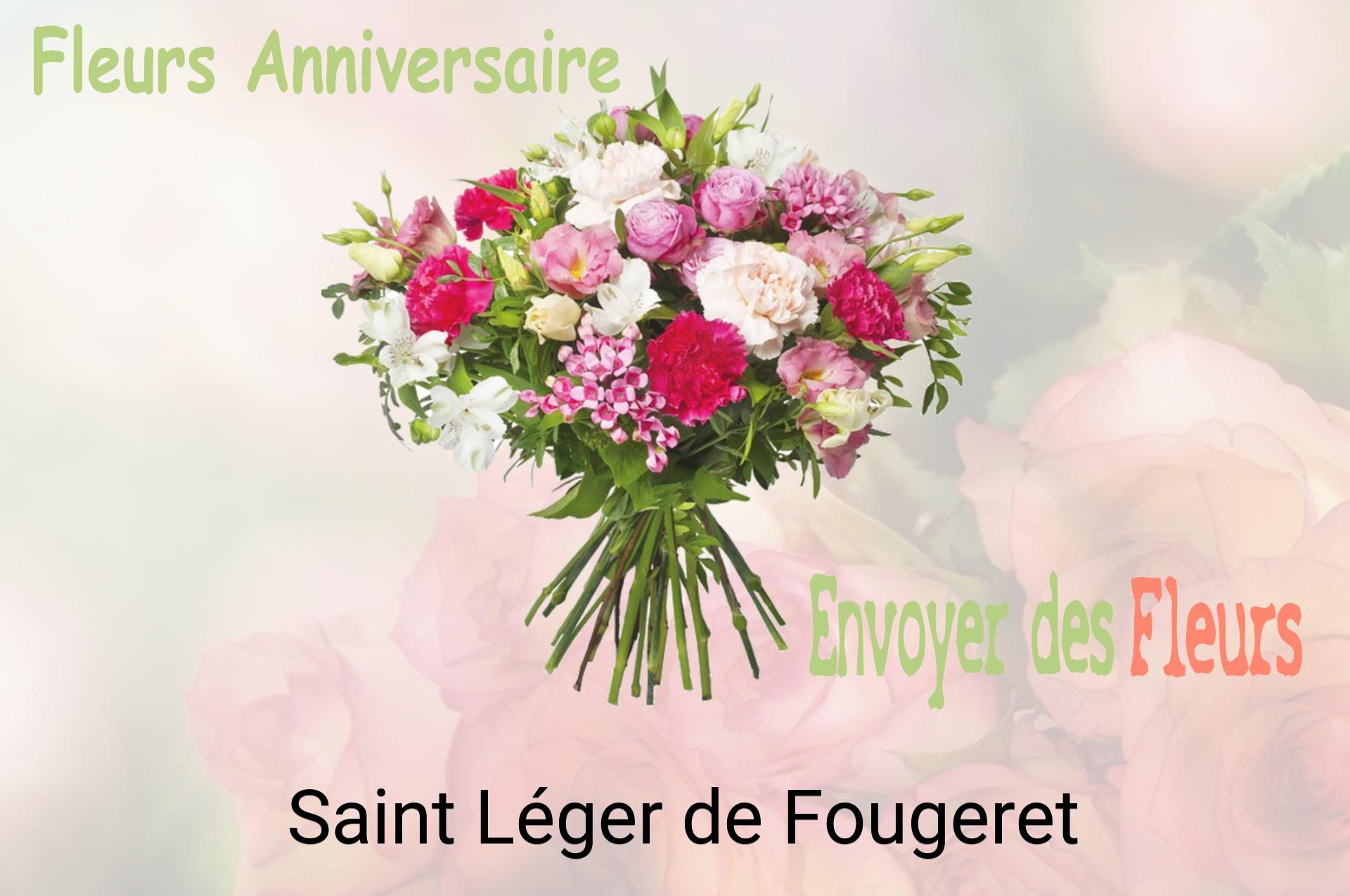 Bouquet de fleurs d’anniversaire livré à Saint-Léger-de-Fougeret
